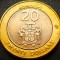 Moneda exotica - bimetal 20 DOLARI - JAMAICA, anul 2006 * cod 3774
