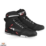 Cumpara ieftin Ghete pentru scuter - motocicleta Roadster barbati vara Ixon model Killer MS culoare: negru/alb/rosu Negru/alb/rosu 40