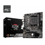 Placa de baza Socket AM4, A520M-A PRO, Msi