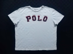 Tricou Polo by Ralph Lauren Custom Fit. Marime L: 62.5 cm bust, 66 cm lungime foto