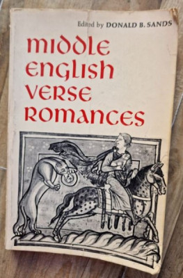 Donald B. Sands - Middle English Verse Romances foto