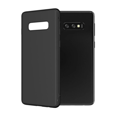 Husa Silicon Hoco Fascination Samsung Galaxy S10e Negru foto