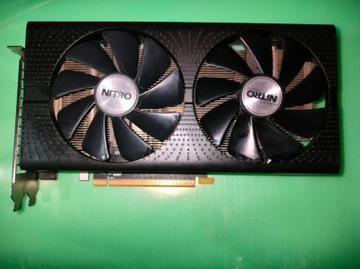 placa video amd rx470 rx 470 4giga ddr5 256bit dx12 foto