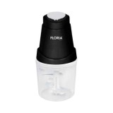 Tocator legume-fructe (mini chopper), putere 250W, capacitate vas 600 ml, cutit din otel inoxidabil Floria / ZLN2570