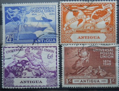 ANTIGUA 1949 SERIE UPU foto