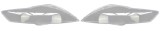 Set 2 sticle faruri pentru Ford Mondeo MK4 (2008 - 2012) - HF007