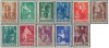 Bulgaria 1947 - actori din Teatrul National din Sofia, serie neuzata