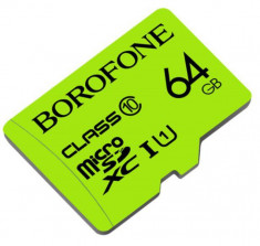 Card Microsd Borofone Tf Sdhc Clasa 10, Capacitate 64gb foto