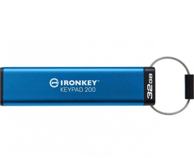 USB Flash Drive Kingston 32GB IronKey Keypad 200, USB 3.2 foto