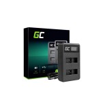 &Icirc;ncărcător de baterii Green Cell AHBBP-501 pentru GoPro AHDBT-501 HD Hero6, HD Hero5