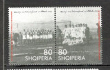 Albania.2003 90 ani primul meci de fotbal oficial-pereche SA.482, Nestampilat