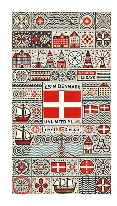 eSIM Denmark, Unlimited Plus, 15 Days