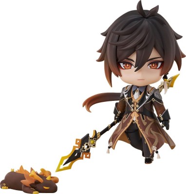 Genshin Impact Nendoroid Action Figure Zhongli 10 cm foto