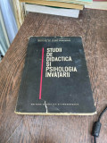 Studii de didactica si psihologia invatarii