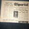 ZIARUL SPORTUL 11 FEBRUARIE 1983 NADIA COMANECI