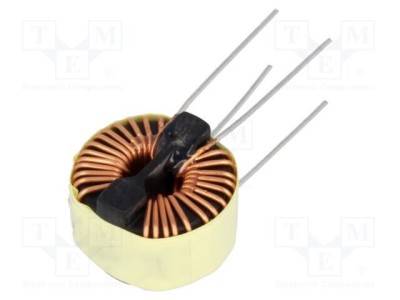 Inductor toroidal BOURNS 0,85mH 5A THT 20,32mm foto