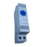 Termostat pe sina 1 modul contact NO pentru racire ventilare control ventilator -10-+80 C 10(2)A, Omu System