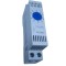 Termostat pe sina 1 modul contact NO pentru racire ventilare control ventilator -10-+80 C 10(2)A