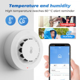 Cumpara ieftin Aproape nou: Senzor de fum temperatura si umiditate wireless PNI SafeHouse HS263 co