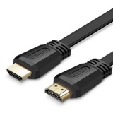 CABLU video Ugreen, &amp;quot;ED015&amp;quot; HDMI (T) la HDMI (T) 4K la 30Hz, lungime 5m, flat, negru &amp;quot;50821&amp;quot; (timbru verde 0.08 lei) - 69573038582