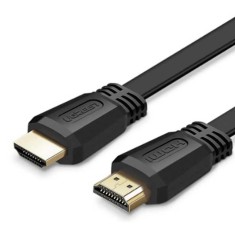CABLU video Ugreen, &amp;quot;ED015&amp;quot; HDMI (T) la HDMI (T) 4K la 30Hz, lungime 5m, flat, negru &amp;quot;50821&amp;quot; (timbru verde 0.08 lei) - 6957303858217 foto