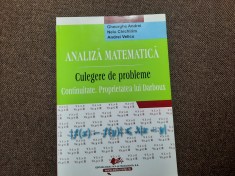 GHEORGHE ANDREI ANALIZA MATEMATICA CONTINUITATE/PROPRIETATEA LUI DARBOUX RF22/4 foto
