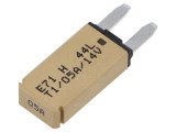 Siguranţă termică 5A 12VDC pentru auto 12,45mm E71