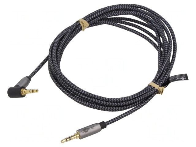 Cablu Audio Jack 3.5mm 3pin Unghi 5m