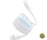 Cablu Date si Incarcare USB-C - USB-C Baseus PicoGo 240W 1m Alb P10376800211-00