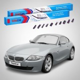 Cumpara ieftin Ștergătoare BMW Z4 Coup&eacute; (E86) 2006-2007 | Set Față Flat Premium &ndash; TeamCar&reg;