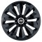 Set 4 capace roti Fox negru R14 pentru gama auto Hyundai