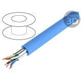 Cablu Ethernet Cat6a U/FTP Albastru 305m