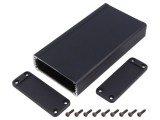 Carcasă Aluminiu Neagră IP54 84x160x28mm