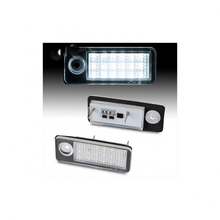 Set 2 lampi LED numar compatibila AUDI