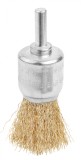 Perie sarma rotativa Tolsen Industrial, coada 6.35mm (1/4&quot;), diametru 24mm, curatare/slefuire metal