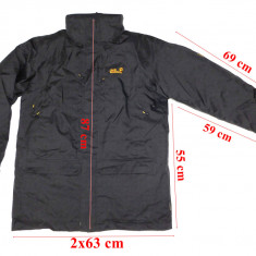 Geaca puf schi Jack Wolfskin Texapore Microguard Silver barbati L