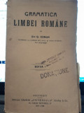 G. Coman - Gramatice Limbei Romane editia I
