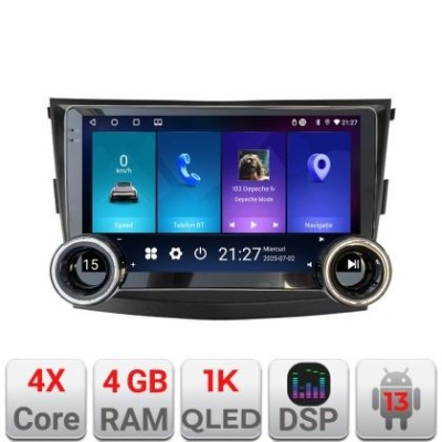 Navigatie SsangYong Tivoli 2015-2019 Edotec 4+64 10.5 inch Incell 1K android Wifi 5Ghz gps internet Kit-tivoli2015 CarStore Technology foto