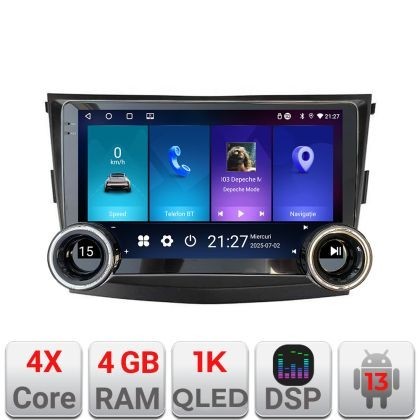 Navigatie SsangYong Tivoli 2015-2019 Edotec 4+64 10.5 inch Incell 1K android Wifi 5Ghz gps internet Kit-tivoli2015 CarStore Technology