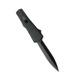 Briceag automat de vanatoare DEPOX&reg;, Futuristic Blade, PVC, 23 cm, negru