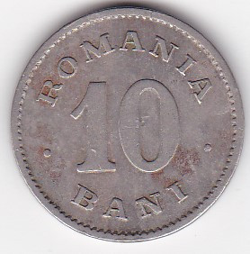 Romania 10 bani 1900 foto