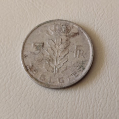 Belgia - 5 franci / francs (1971) monedă s109