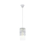 Pendul Eglo Cardigan, 1xE27, gri, cablu ajustabil, 60W
