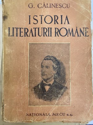 1946 Istoria literaturii romane. Compendiu, editia II rev., George Calinescu foto