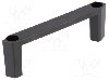 Maner PC + ABS (UL), 83.4mm, neagra, FIX&amp;amp;FASTEN - foto