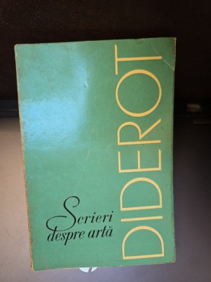 Scrieri despre artă - Denis Diderot foto