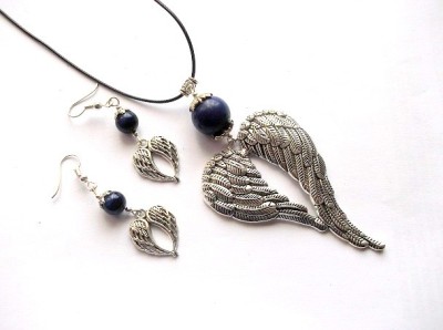 Set aripi ingerasi cu lapis lazuli 47980 foto