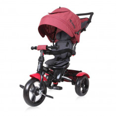 Tricicleta pentru copii Lorelli 10050330018 NEO EVA Wheels 0-20kg Red &amp;amp; Black Luxe foto