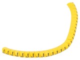 Markere Galbene pentru Marcaj PVC 2,5-5mm
