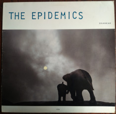 DISC LP ECM 1308/&amp;#039;86: L.SHANKAR &amp;amp; CAROLINE: THE EPIDEMICS +Steve Vai/Percy Jones foto